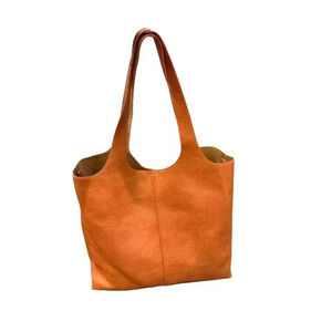 Madison West Vegan Leather Large Elle Tote, Pre-Owned